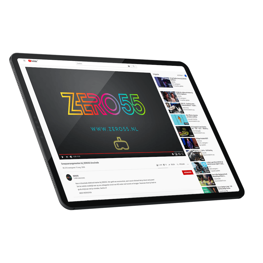 ZERO55 Productie van diverse video's