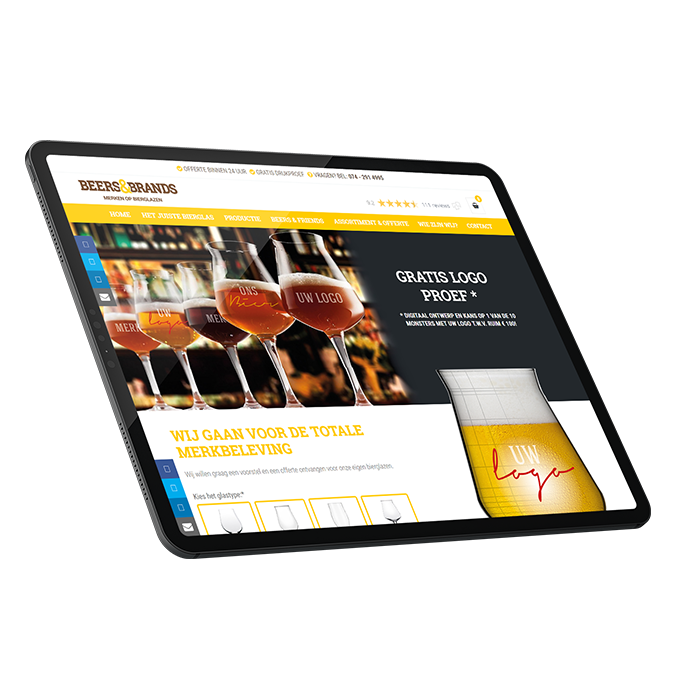 Beers&Brands Krachtige landingspagina