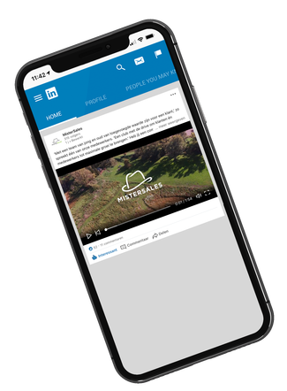Mister Sales Video advertenties op LinkedIn