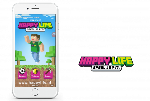Voorbeeld app advertentie