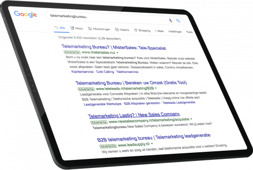 Tekstadvertenties bij succesfactor.nu
