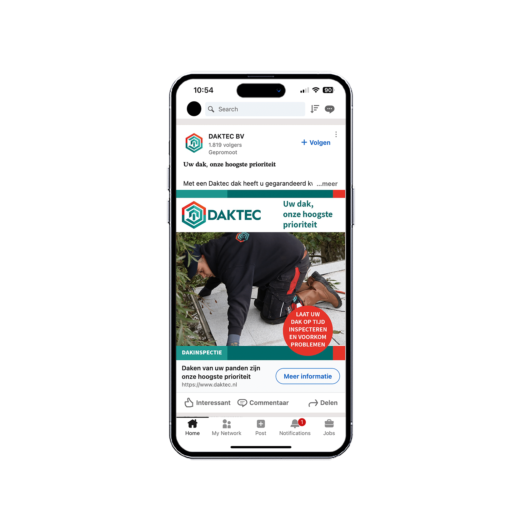 Daktec Succesfactor Case LinkedIn