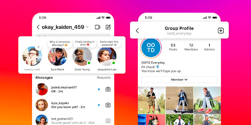 Instagram introduceert Notes