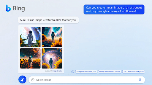 Microsoft komt met Bing Image Creator 