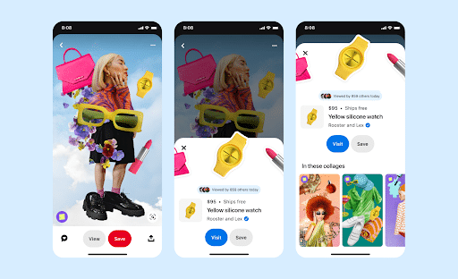 Nieuwe functies voor winkelen op Pinterest 