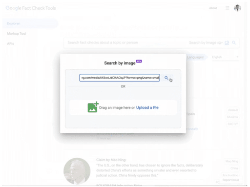 Google’s fact check-tool werkt nu ook met afbeeldingen